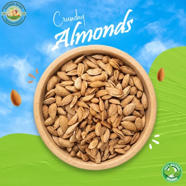 Kaghzi Badam Premium (Soft-Shelled Almonds)