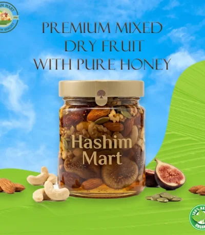 mixed DF with honey