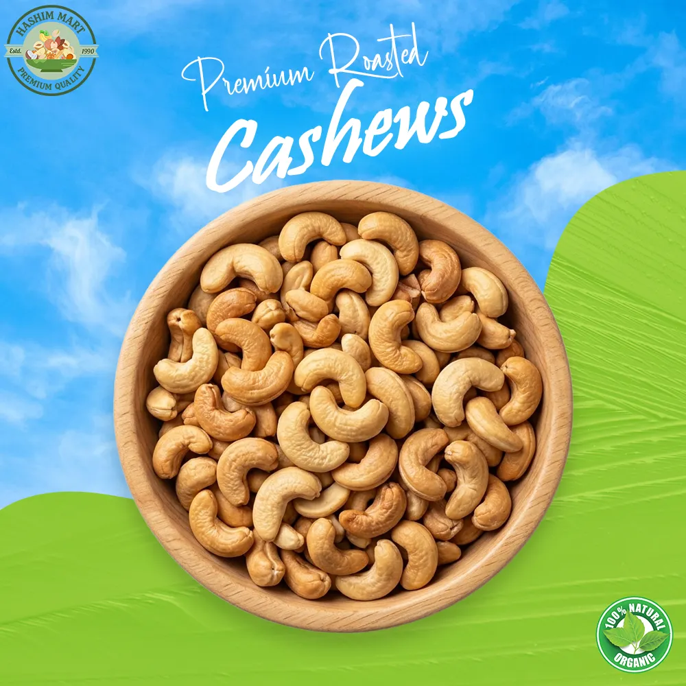 premium roasted cashews-3800 - Hashim Mart